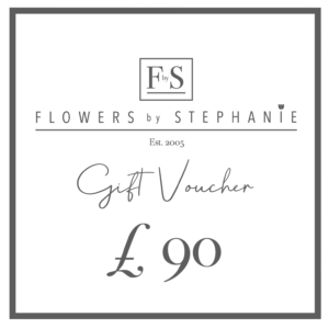 flowers by stephanie gift voucher £90 SQ