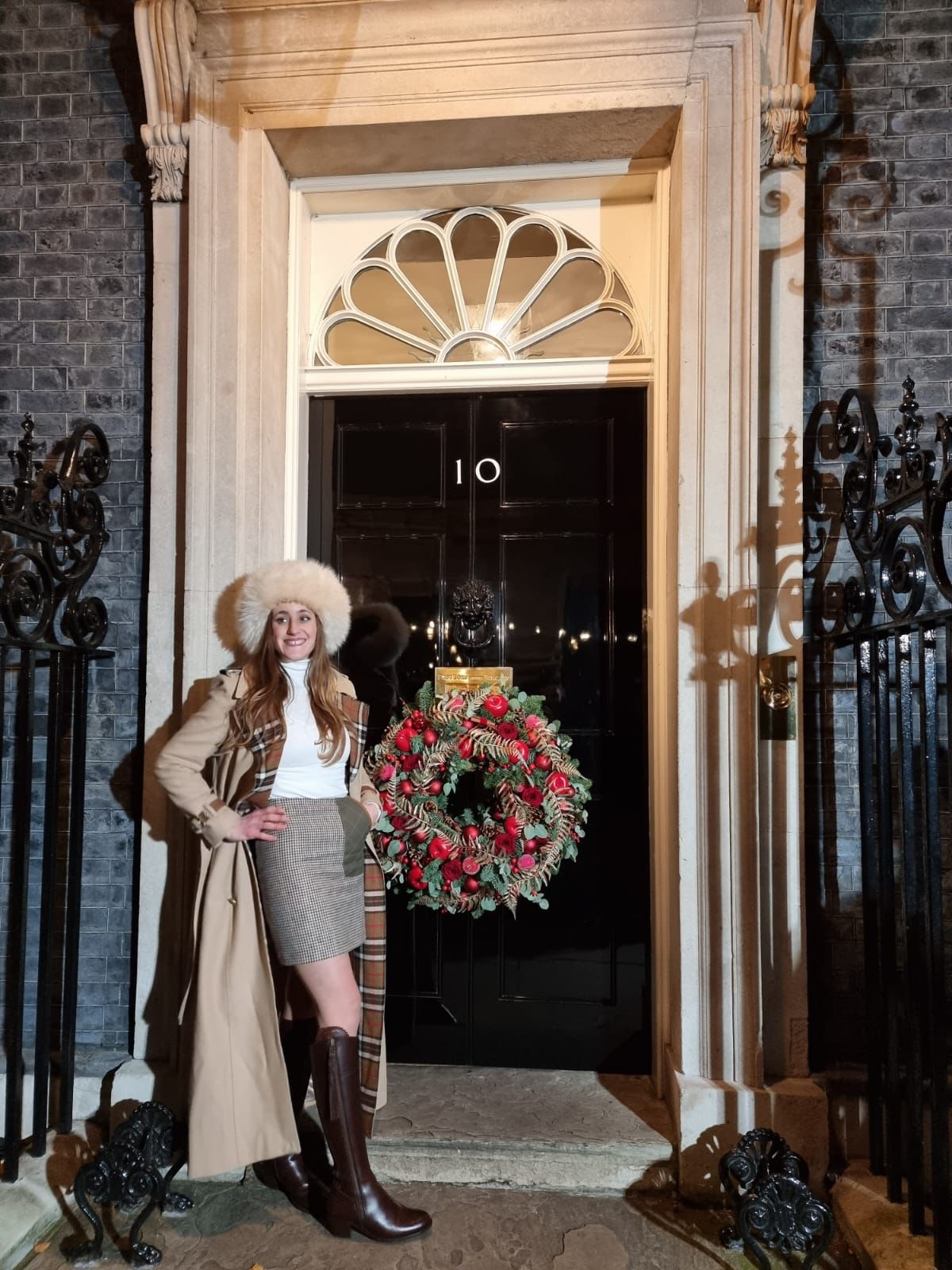 stephanie stanley about me downing street wreath